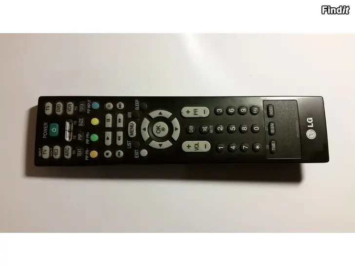Myydään LG kaukosäädin TV DVD VCR 7e