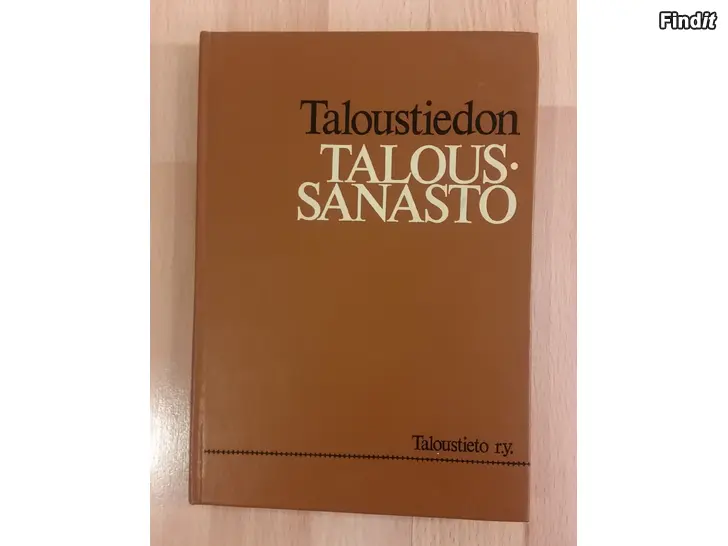 Säljes Taloustiedon taloussanasto 5e