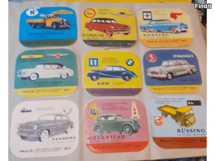 Myydään Paulig Autokirja