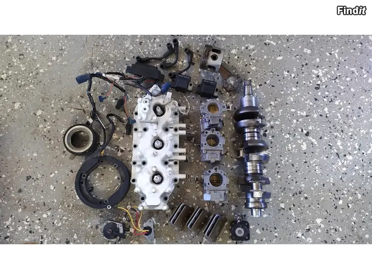 Myydään STORT URVAL AV BEGAGNADE OCH  NYA RESERVDELAR ÅT UTOMBORDARE