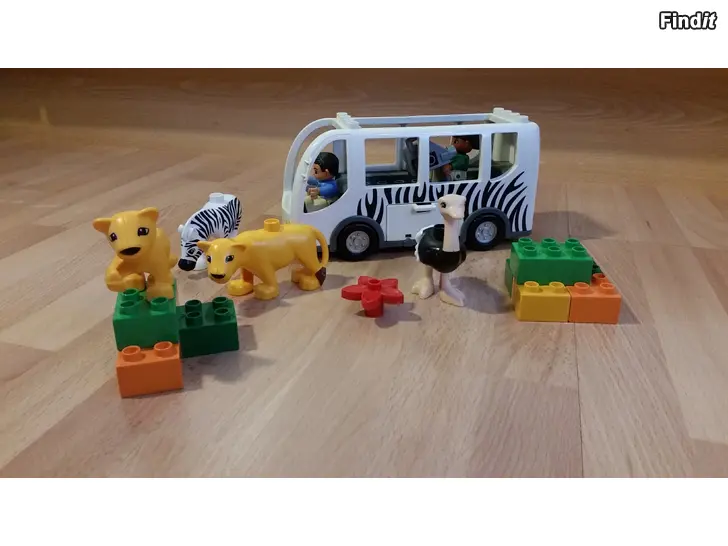 Myydään Duplo Legoville 10502 Eläintarhabussi 20e
