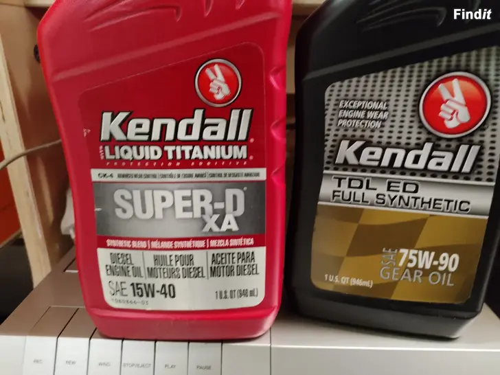 Myydään KENDALL öljyä