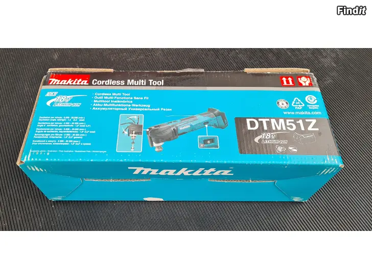 Säljes MAKITA  Multitool  DTM51Z 18v