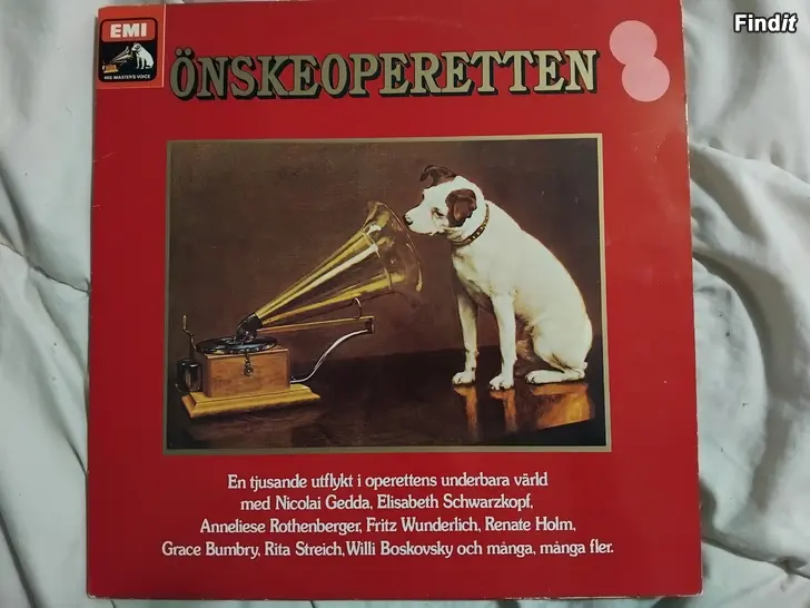 Myydään Önskeoperetten LP