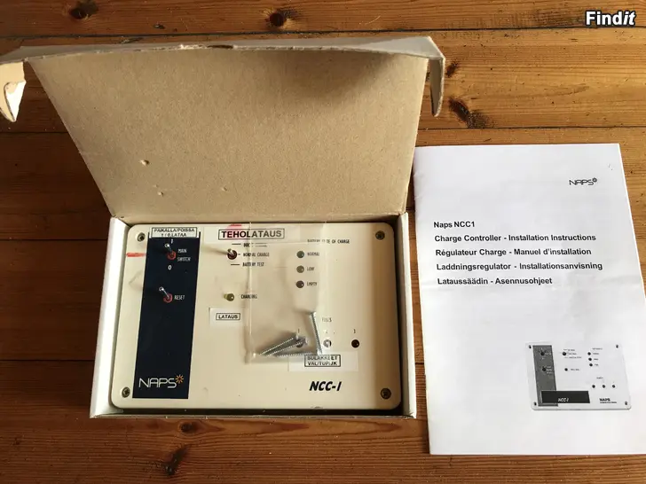 Myydään NCC-1 lataussäädin 12v