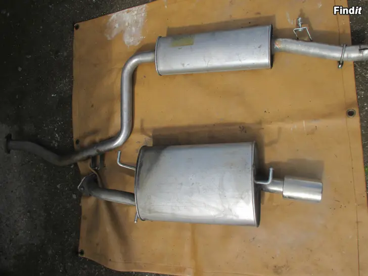 Myydään Lähes UUSI Volvo S40/V40, 1996-2004, koko PAKOPUTKI