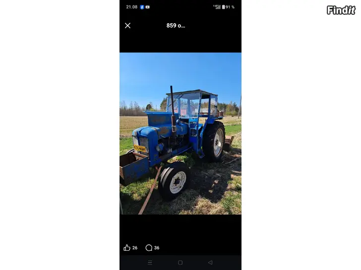 Myydään Fordson Major