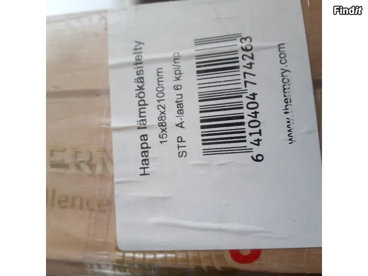 Myydään Saunapaneelia leppä