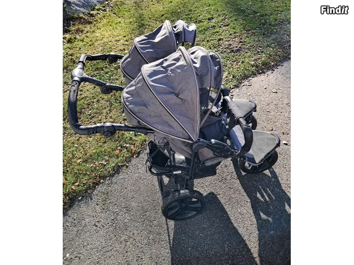 Myydään Carena syskonvagn/barnvagn