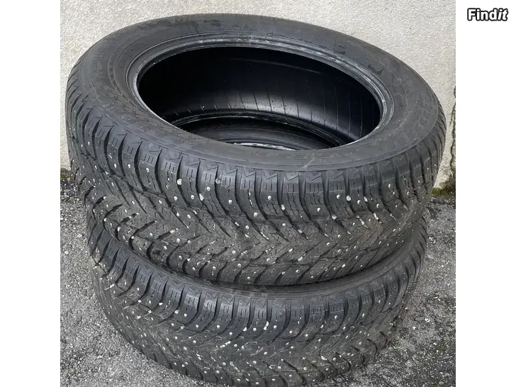 Myydään 235/55/18 suv nokia hakkapelitta10 2kpl 7mm