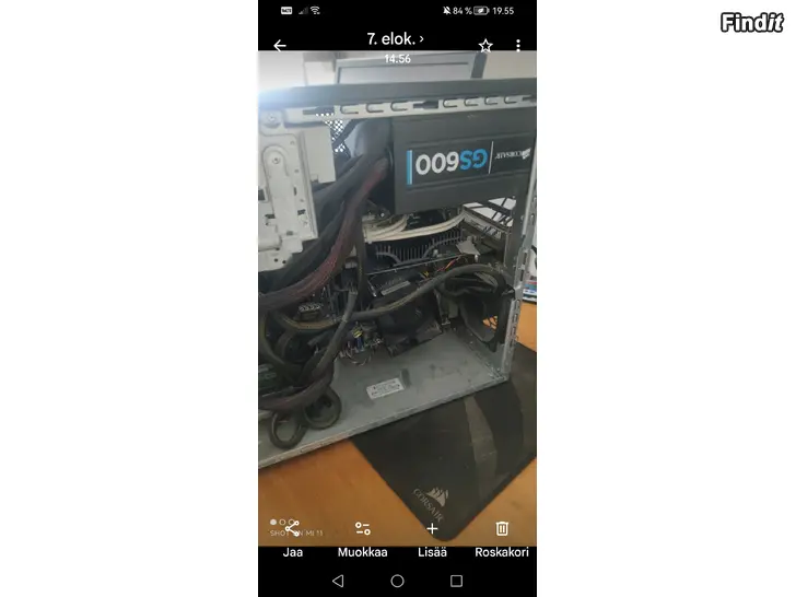 Myydään HP PAVILION PÖYTÄKONE