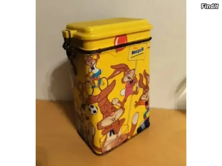 Säljes Peltinen purkki nesguik