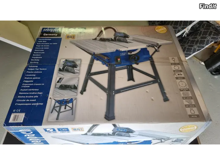 Säljes Bordscirkel/Pöytäsaha SCHEPPACH HS100S/230V/2.0KW