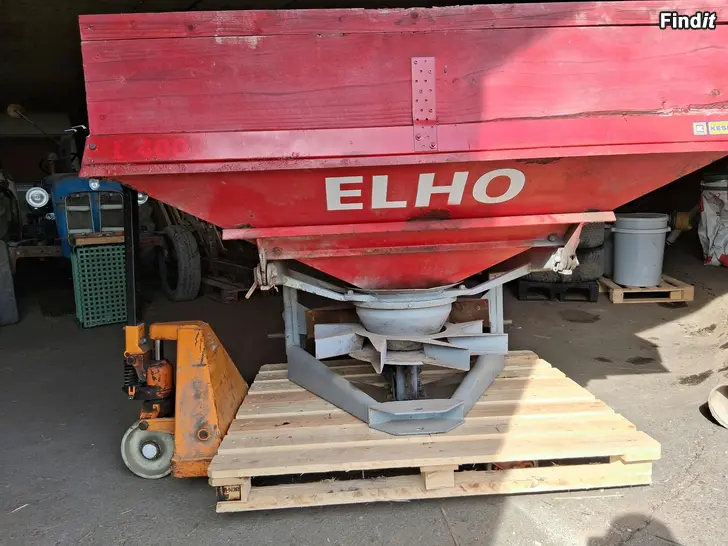 Säljes Elho gödselspridare / såmaskin