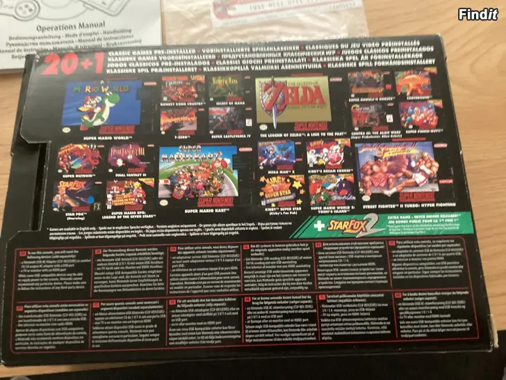 Säljes Super Nintendo classic mini