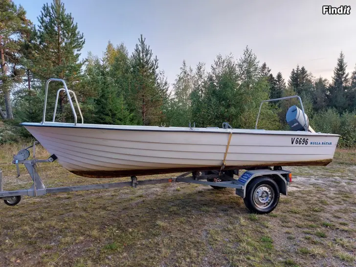 Myydään Kulla 485 + Yamaha 30 hk + trailer RESERVERAD