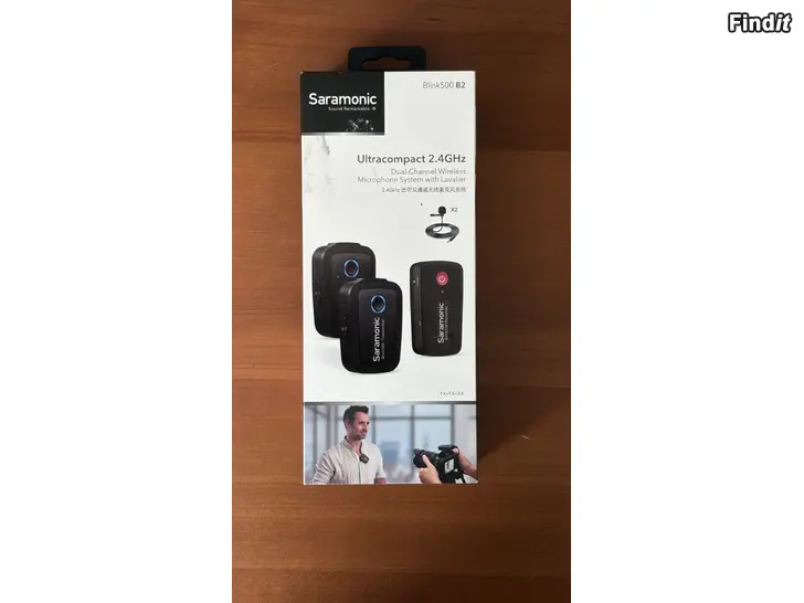 Säljes Saramonic Blink 500 B2  Trådlöst mikrofonsystem