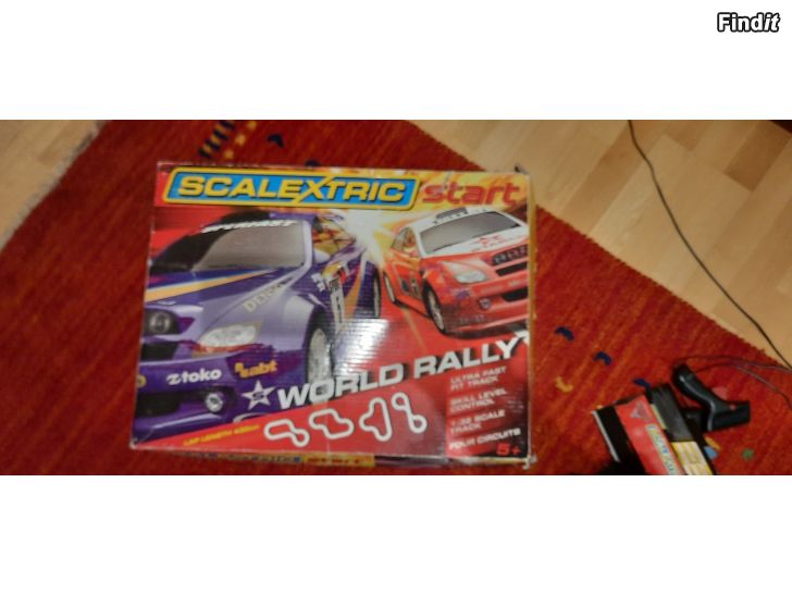 Säljes Scalextric start WORLD RALLY
