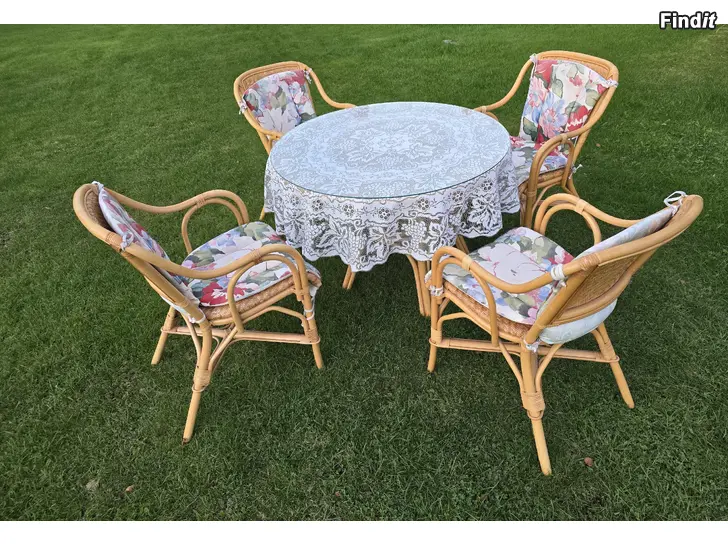 Säljes Rotting möblemang