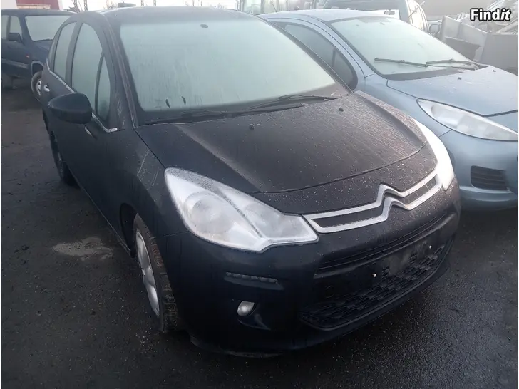 Myydään Citroen C3 1,2 manuaali 2015 varaosina