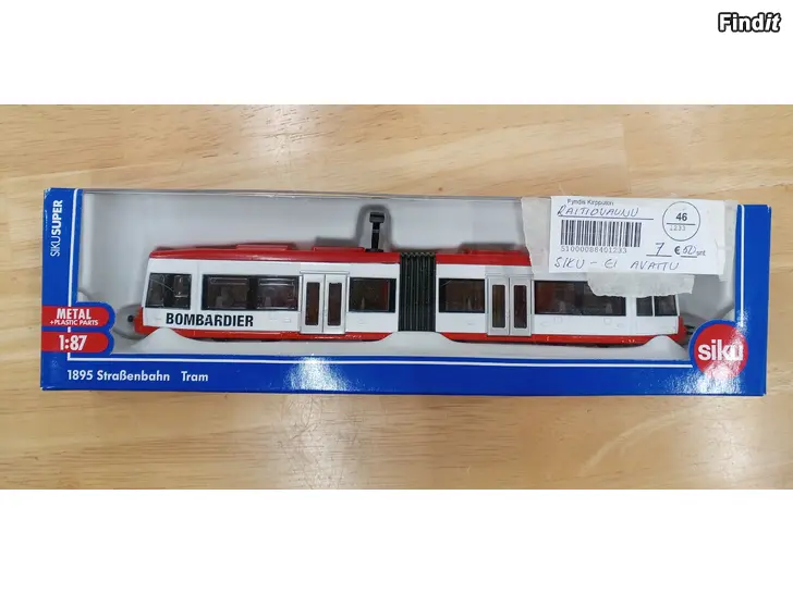 Säljes Siku raitiovaunu