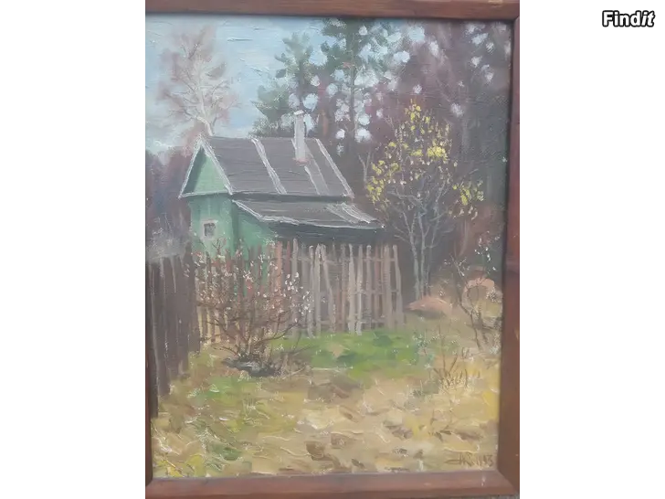 Myydään Venäläinen öljyvärimaalaus
