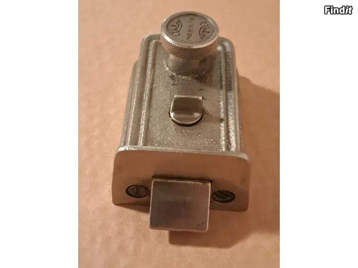 Myydään Abloy -pintalukkorunko, vintage