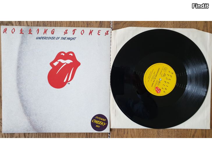Säljes Rolling Stones, Undercover of the night. Vinyl S 12