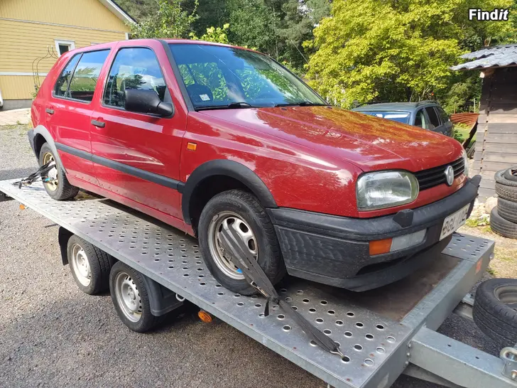 Myydään Vw golf mk3 1.8