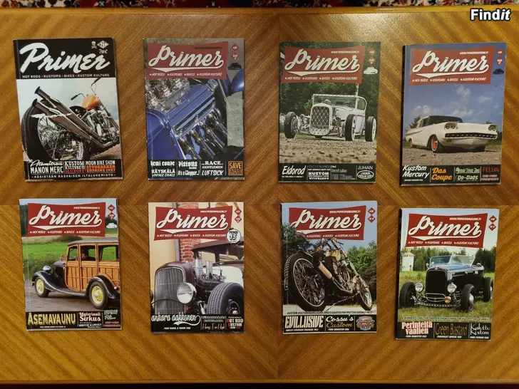 Myydään Primer Magazine Lehtiä
