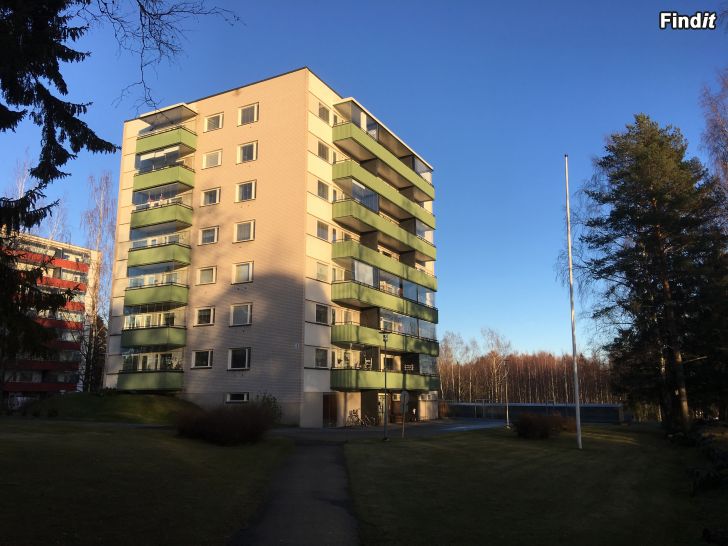 Vuokrataan Uthyres fräsch 63 m2 lägenhet i Jakobstad / Vuokrattavana 63 m2 asunto Pietarsaaressa
