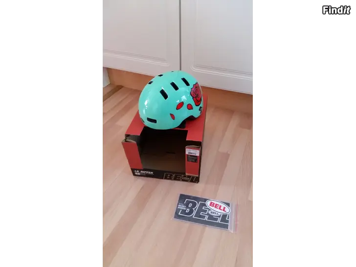 Säljes Bell lil ripper pienten lasten pyöräilykypärä 45-51cm vaalean vihreä  -12e