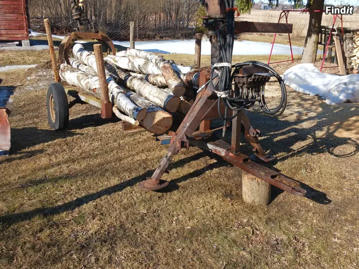 Säljes Kuormain + rankakärry