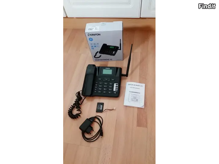 Myydään Erifon 4G Basic LTE pöytä GSM puhelin 40e