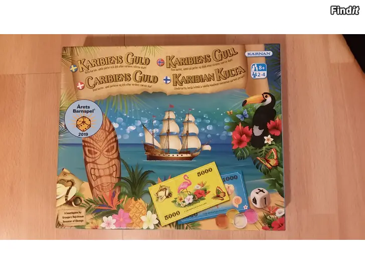 Myydään Karibian Kulta lastenpeli Kärnan -15e