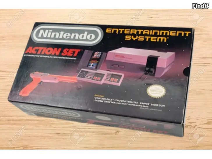 Myydään NES 8Bit. Ei tule toista samanlaista