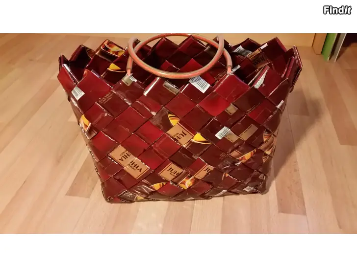 Myydään Juhlamokka kahvipusseista tehty kassi -6e