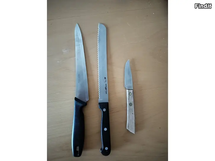 Säljes Fiskars leipäveitsi pikkuveitsi leipäveitsi