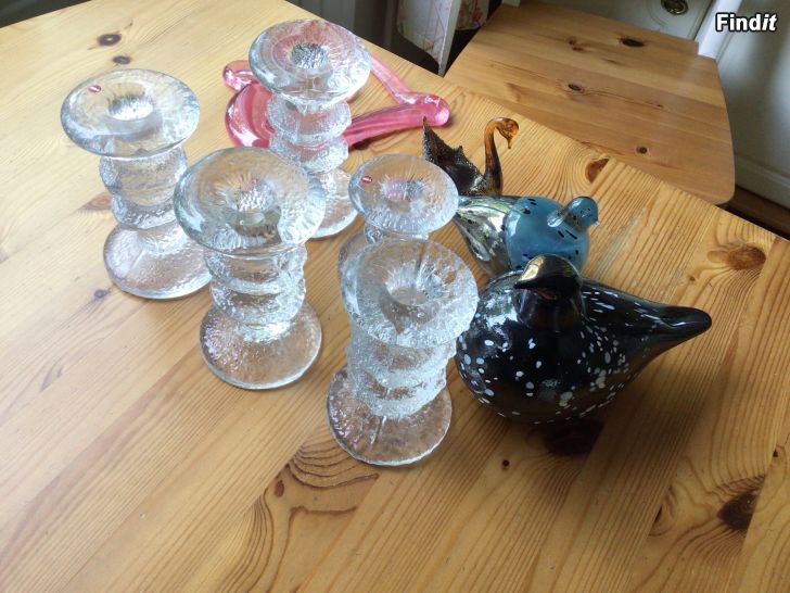 Myydään Iittala lasia ym