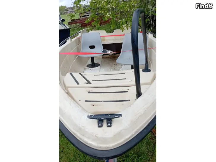 Myydään Terhi Nova 415 + evinrude 25hp tai 20hp VARATTU