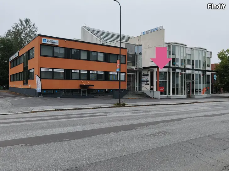 Uthyres Affärsutrymmen på marknivå.Jakobstad centrum