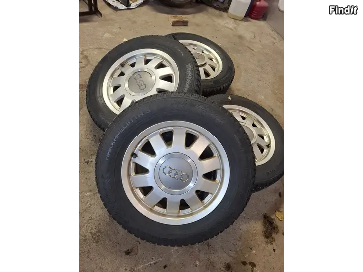 Säljes Fälgar med vinterdäck, R15, 5x112