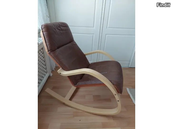 Säljes Lädergungstol