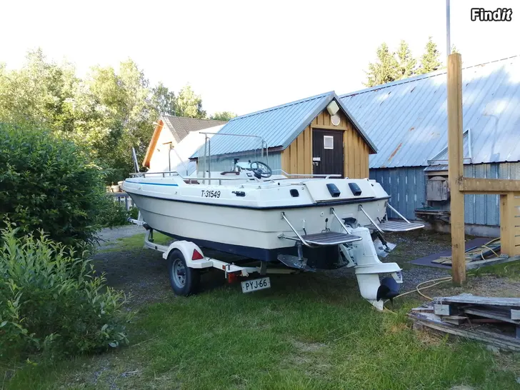 Säljes Shark A 19, Volvo Penta AQ + traileri