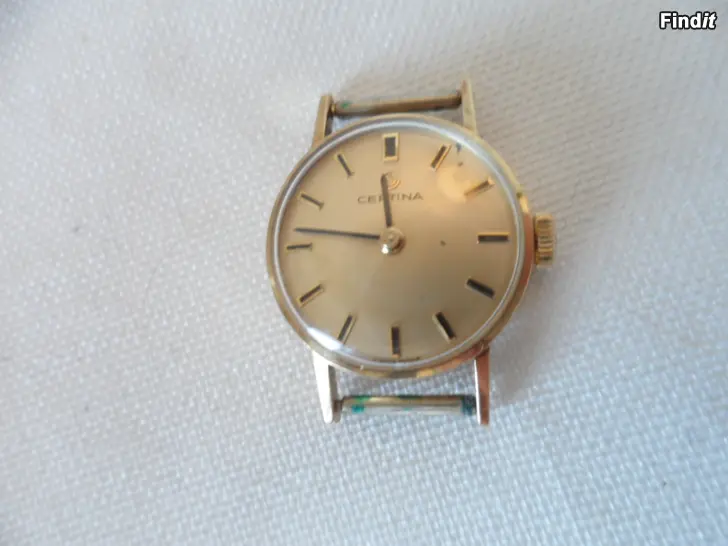 Myydään Certina naisten Kultakello 14K 1960-luvulta