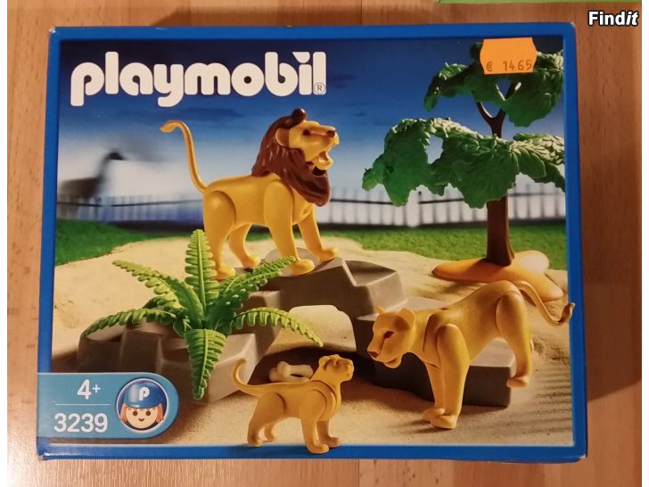 Säljes Playmobil 3239 Leijonaperhe  18e