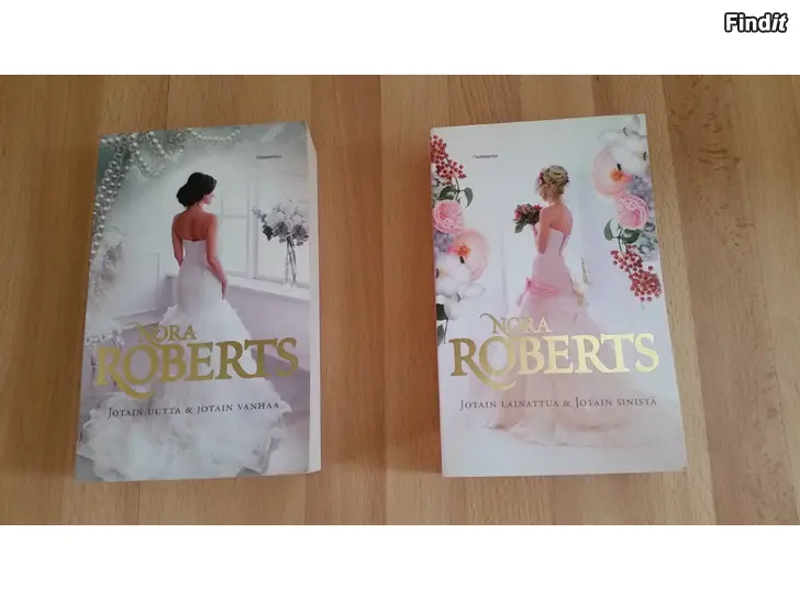 Myydään Nora Roberts Morsiussarja kirjat  -10e