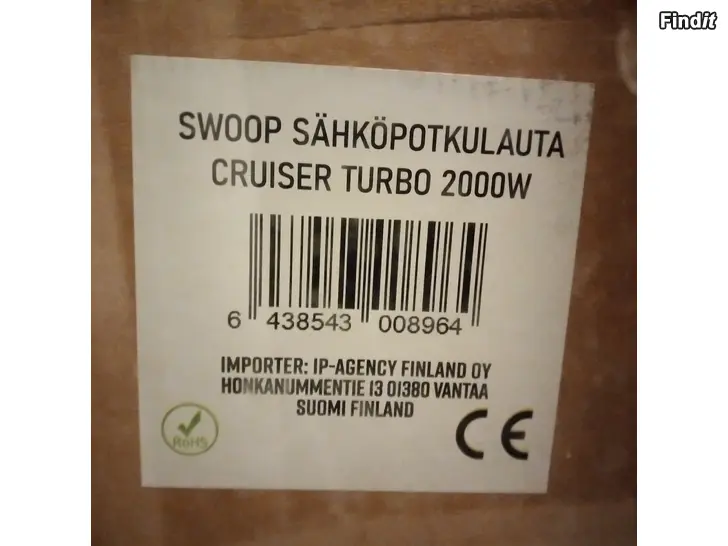 Myydään Swoop Cruiser Turbo 2000 W