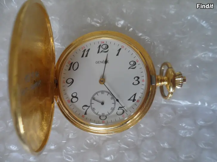 Myydään Geneve taskukello uusi