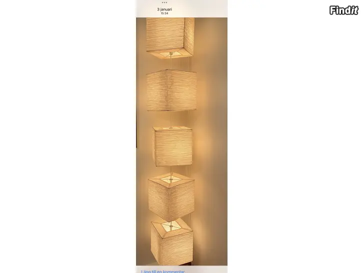 Myydään Japanilaistyylinen riisipaperivalaisin